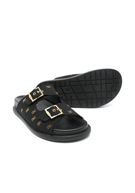 Sandali con logo ELISABETTA FRANCHI KIDS | F4A2 E0310 1744999